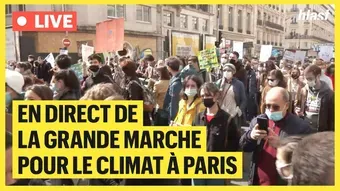 En direct de la grande marche pour le climat à Paris