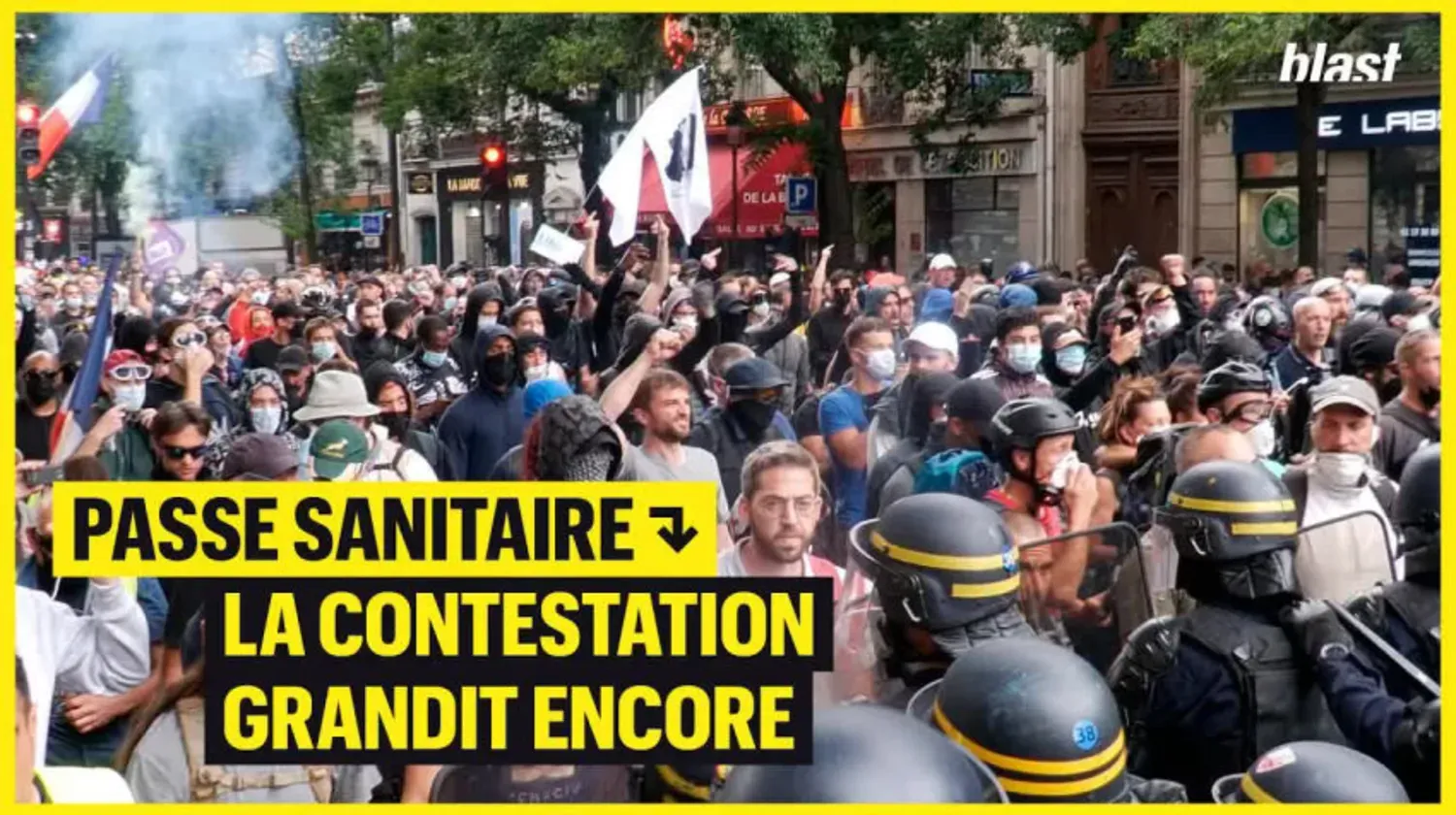 Passe sanitaire : la contestation grandit encore