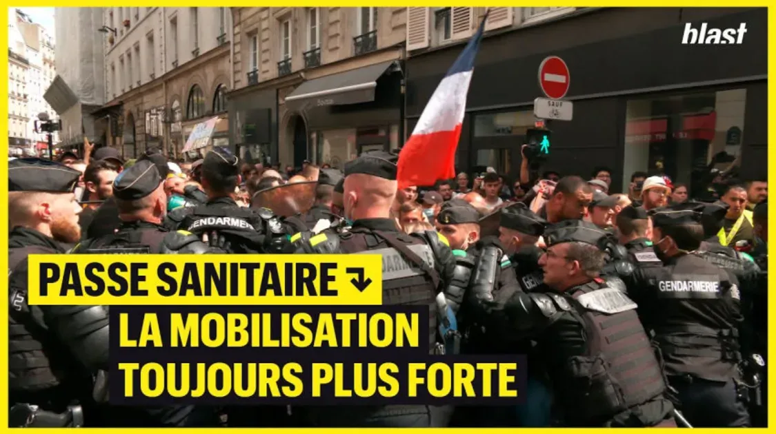 Passe sanitaire : la mobilisation toujours plus forte