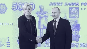 Amitiés troubles et prêts bancaires : Marine Le Pen sous influence russe 