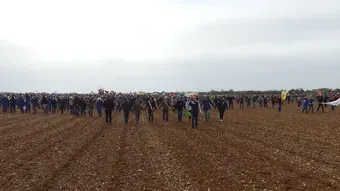 « On a atteint le chantier de la bassine, c’est une victoire » : A Sainte-Soline, les militants maintiennent la résistance