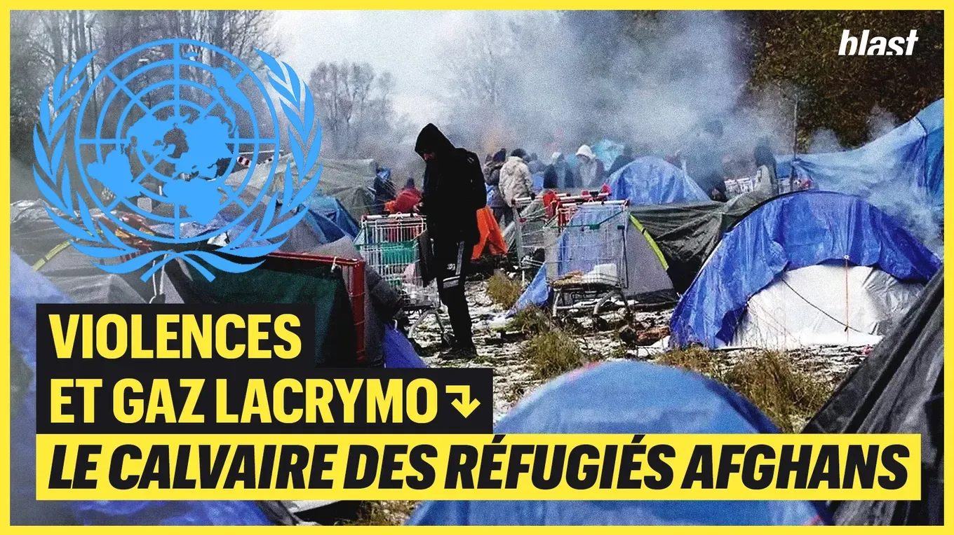 Violences et gaz lacrymo : le calvaire des réfugiés afghans