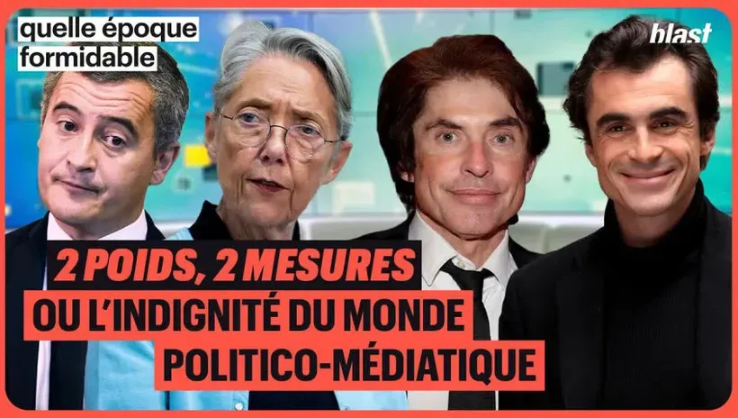 2 poids, 2 mesures ou l'indignité du monde politico-médiatique