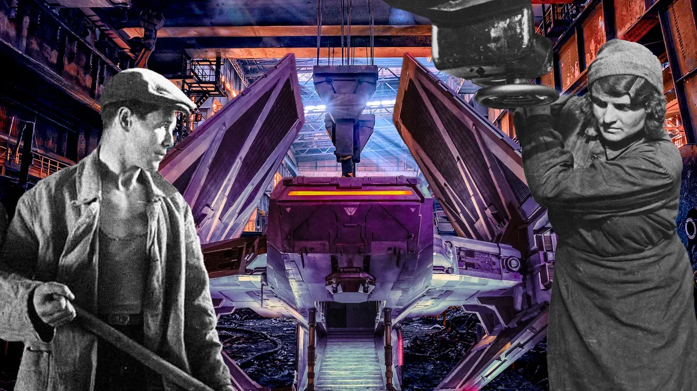 En haut et en bas : lutte des classes et science-fiction