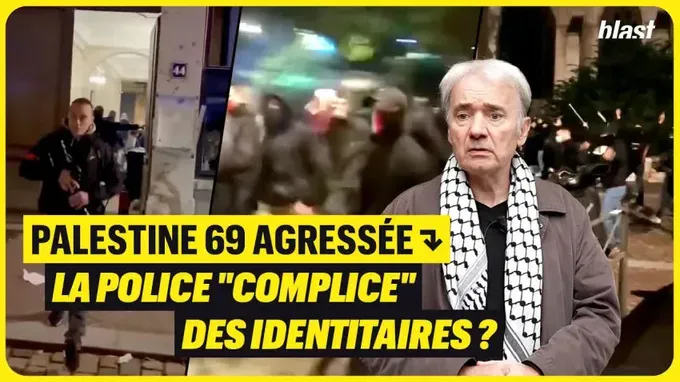 Palestine 69 agressée : la police "complice" des identitaires ?