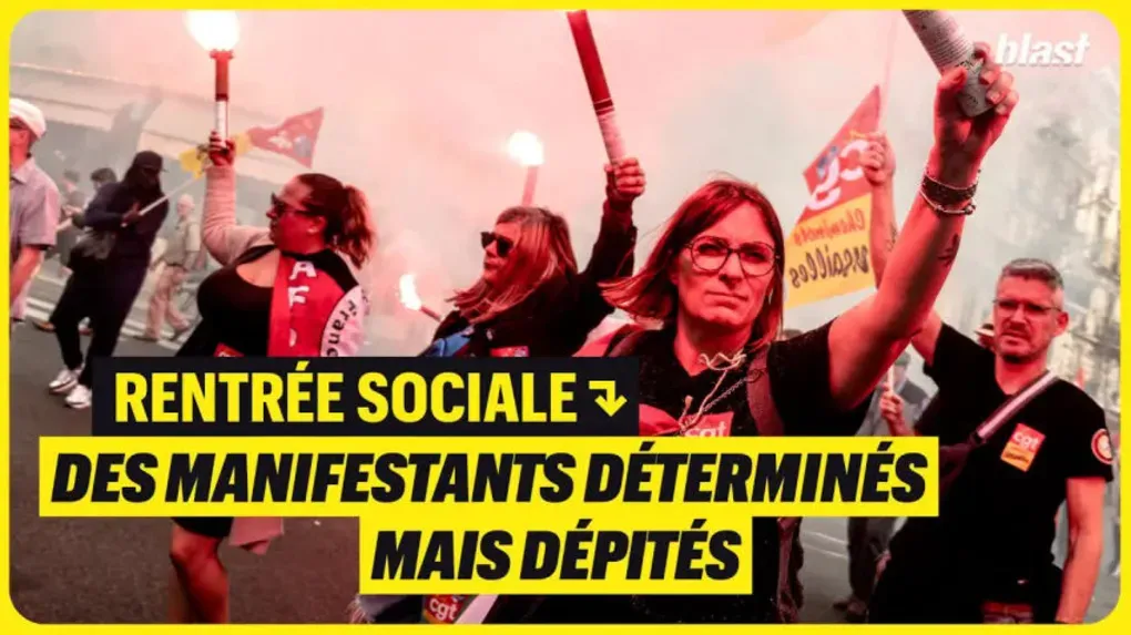 RENTRÉE SOCIALE : DES MANIFESTANTS DÉTERMINÉS MAIS DÉPITÉS