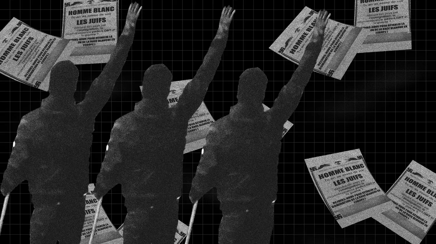 Loin des plateaux télés, les nervis néofascistes se déchaînent