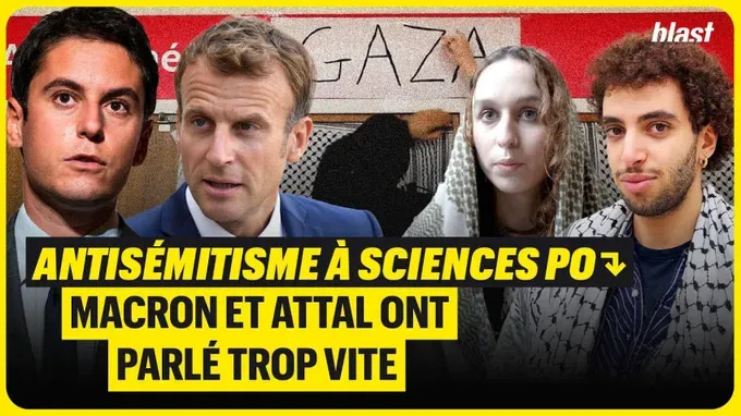 Antisémitisme à Sciences Po : Macron et Attal ont parlé trop vite
