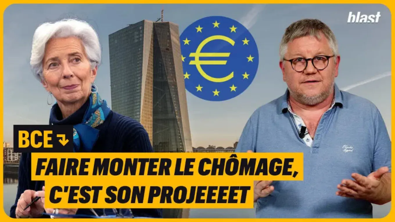 BCE : faire monter le chômage, c'est son projeeeet