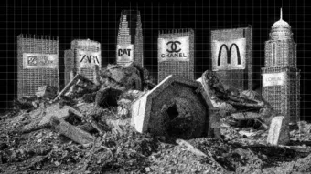 Boycott Israël : Mc Donald's, Chanel, Zara etc. Quand un street artist affiche les multinationales 