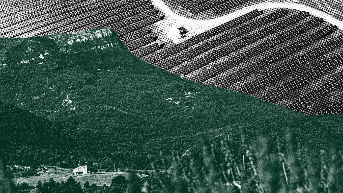 Lure: les panneaux solaires qui mettent le feu à la montagne