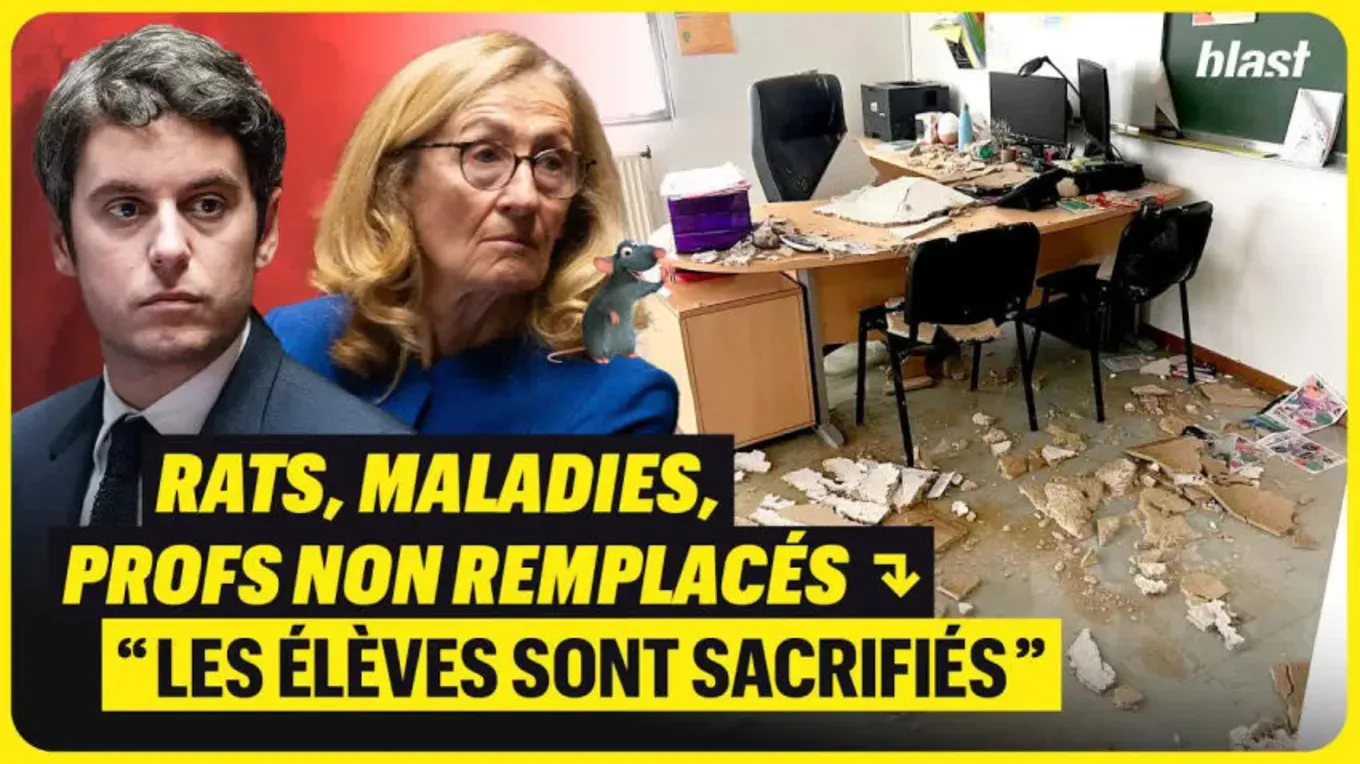 Rats, maladies, profs non remplacés : « Les élèves sont sacrifiés »
