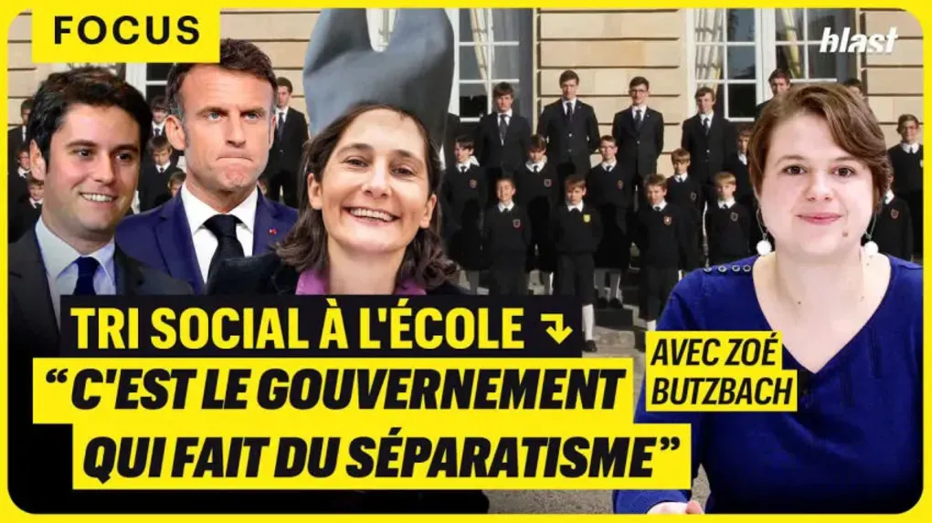 Tri social à l'école : « C'est le gouvernement qui fait du séparatisme » 