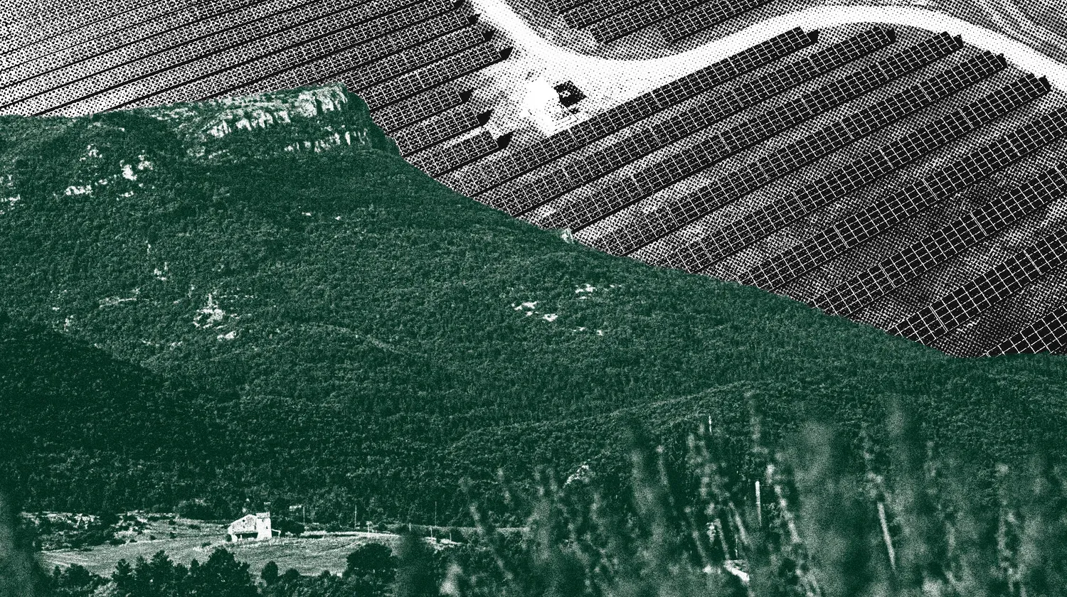 Lure: les panneaux solaires qui mettent le feu à la montagne