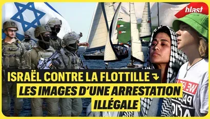 Israël contre la flottille pour Gaza : les images d’une arrestation illégale