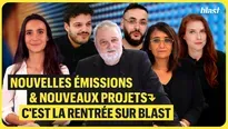 Nouvelles émissions et nouveaux projets : c'est la rentrée sur Blast
