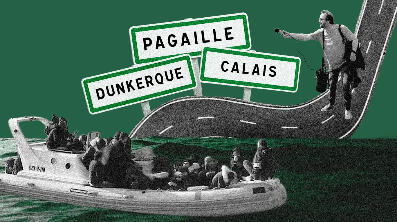 Calais : l’extrême droite britannique débarque sur les plages où la résistance s’organise