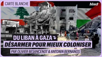 Du Liban à Gaza : désarmer pour mieux coloniser