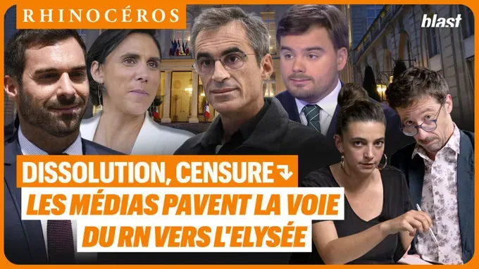 🦏 Dissolution, censure : les médias pavent la voie du RN vers l'Elysée