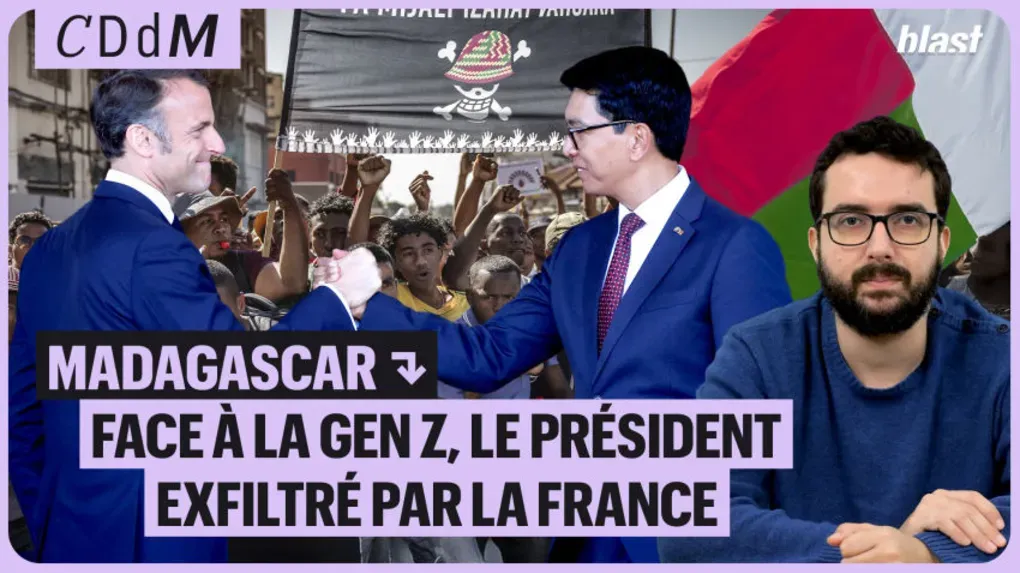 Madagascar : face à la Gen z, le président exfiltré par la France