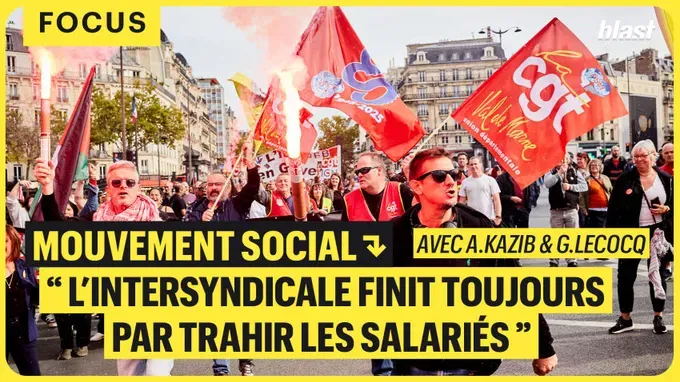 Mouvement social : "L’intersyndicale finit toujours par trahir tous les salariés"