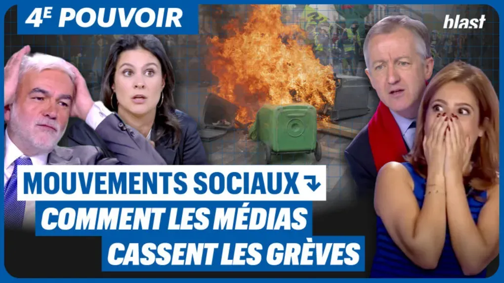 Mouvements sociaux : comment les médias cassent les grèves