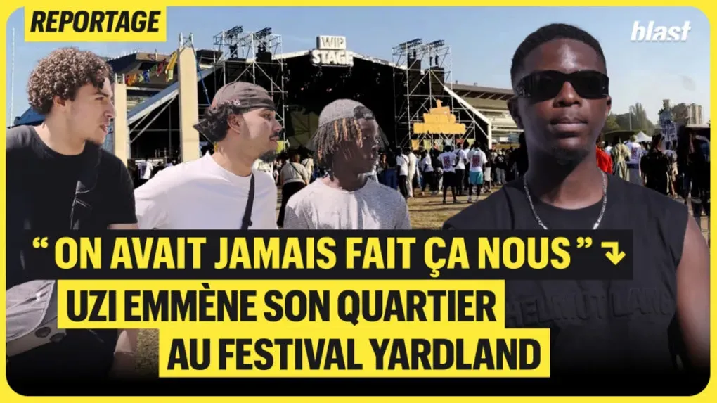 "On avait jamais fait ça nous" : Uzi emmène son quartier au festival Yardland