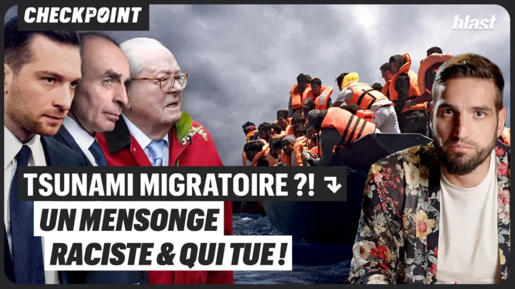Tsunami migratoire ?! Un mensonge raciste et qui tue ! - Avec Mathieu Burgalassi
