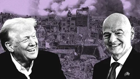 Voir Infantino allié de Trump à Gaza : la FIFA au service du génocide