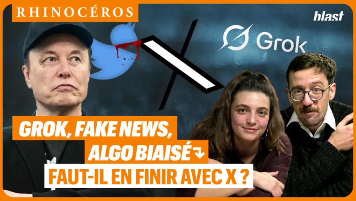 🦏 Grok, fake news, algo biaisé : faut-il en finir avec X ?
