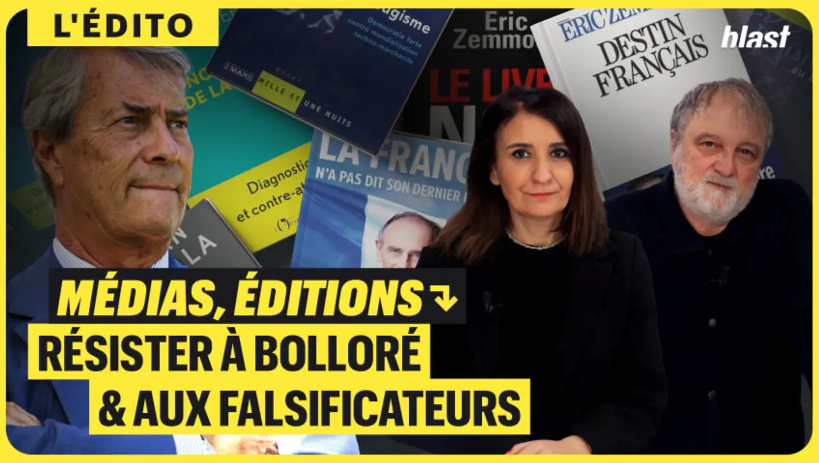 Médias, éditions : résister à Bolloré et aux falsificateurs