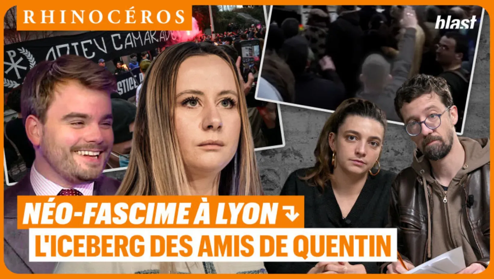 🦏 Neo-fascime à Lyon: l'iceberg des amis de Quentin