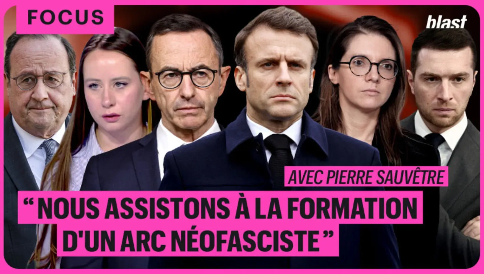 "Nous assistons à la formation d'un arc néofasciste"