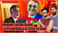 Pendant qu'on crame, le PS bafouille et Total se gave