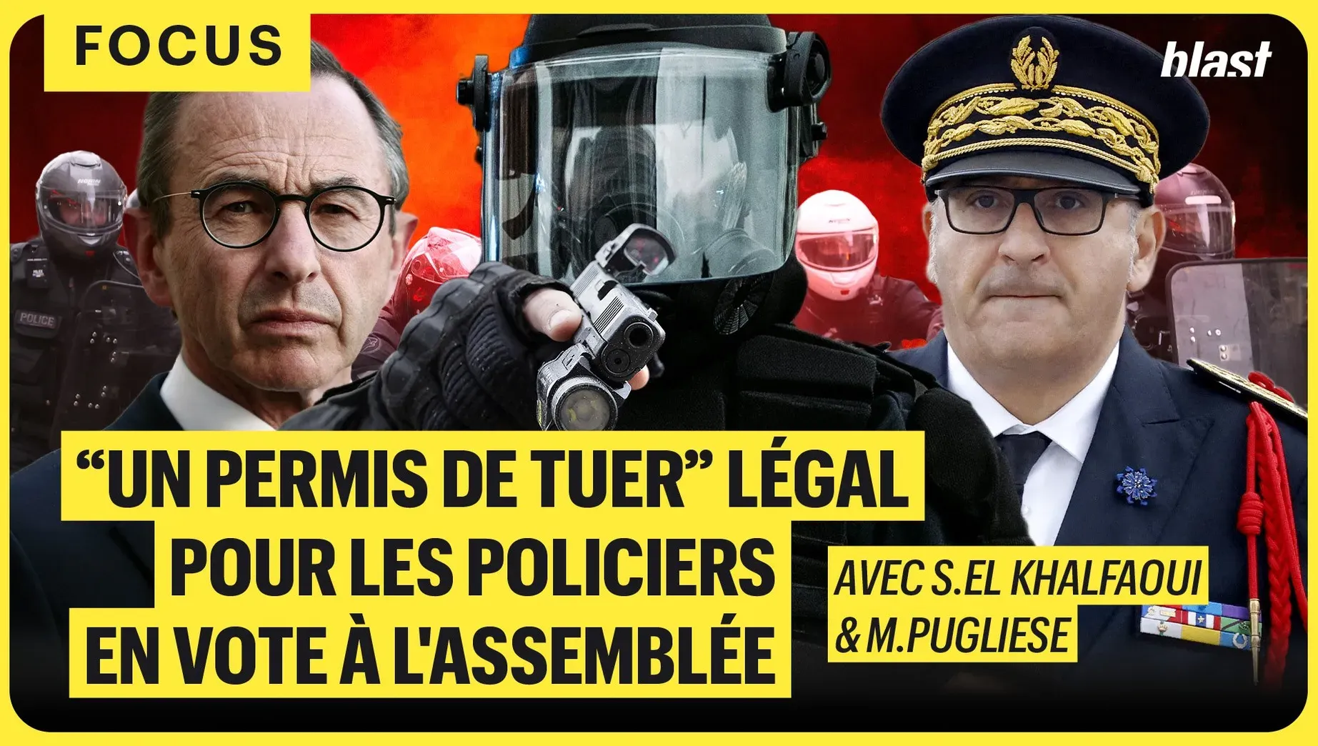 “Un permis de tuer” en toute légalité pour les policiers voté à l'Assemblée