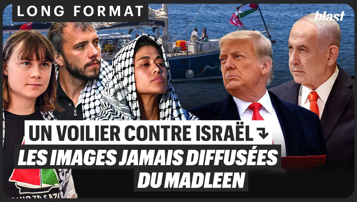 Un voilier contre Israël : les images jamais diffusées du Madleen