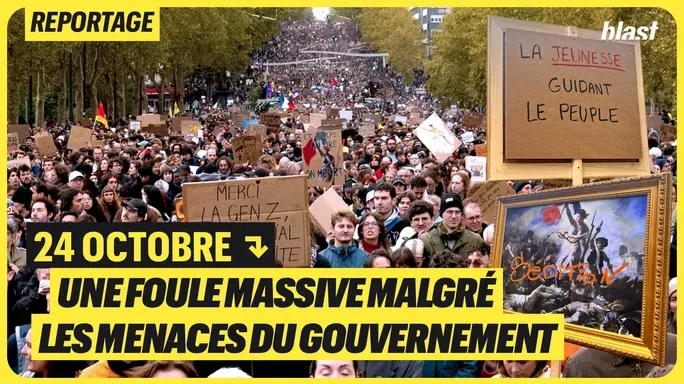 24 octobre : une foule massive malgré les menaces du gouvernement