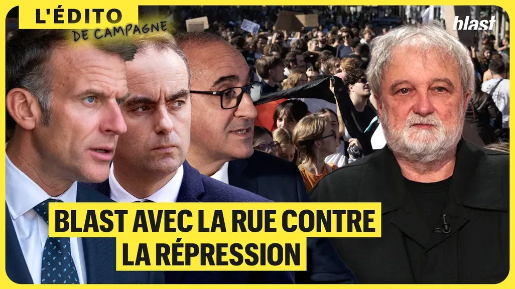 Blast avec la rue contre la répression