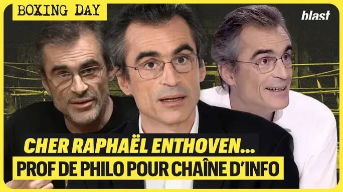 Cher Raphaël Enthoven : prof de philo pour chaîne d'info