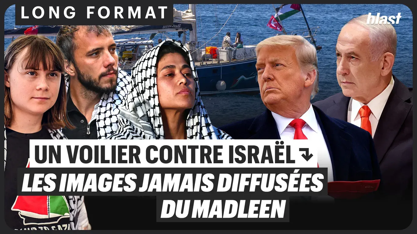 Un voilier contre Israël : les images jamais diffusées du Madleen