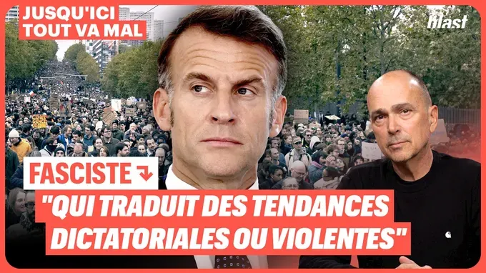 Fasciste : "qui traduit des tendances dictatoriales ou violentes"