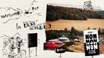 Survol d'hélicopètre et contrôles systématiques : reportage aux Bure'lesques, le festival le plus surveillé de France