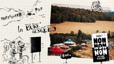 Survol d'hélicopètre et contrôles systématiques : reportage aux Bure'lesques, le festival le plus surveillé de France